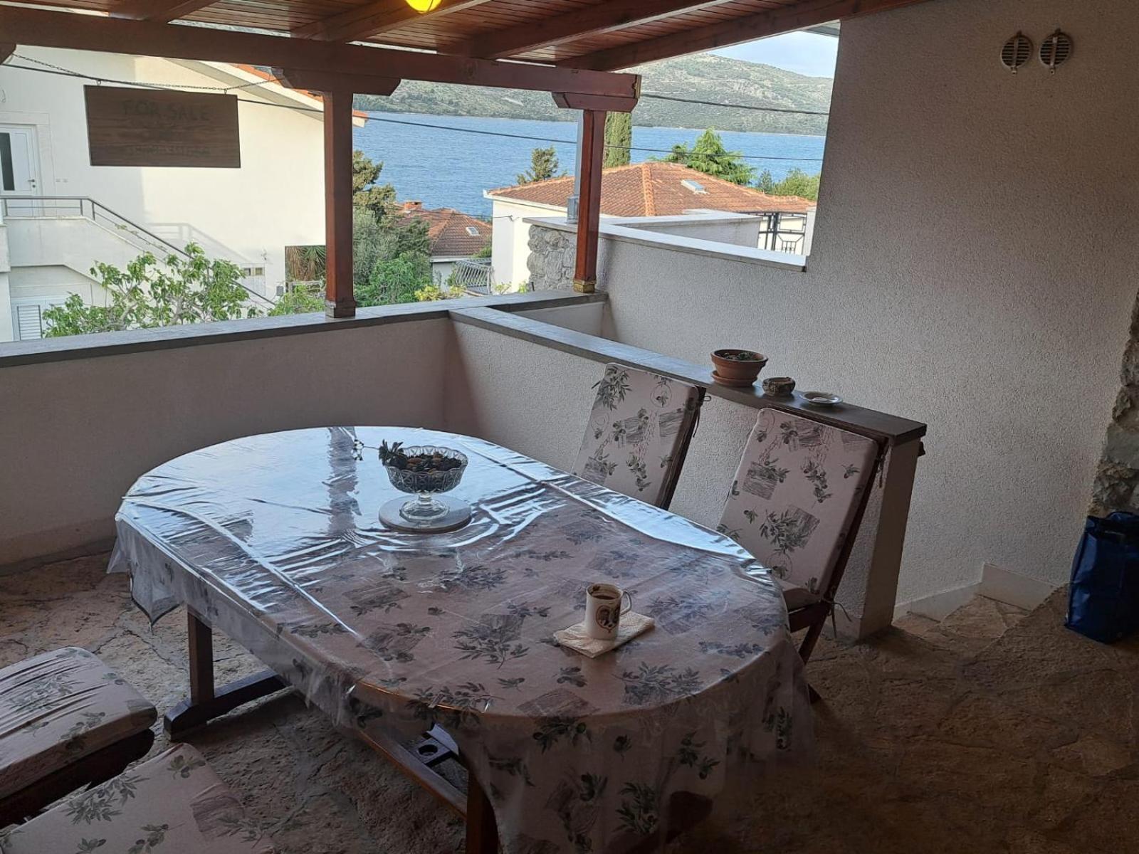 Villa Oliva Seget Vranjica Esterno foto